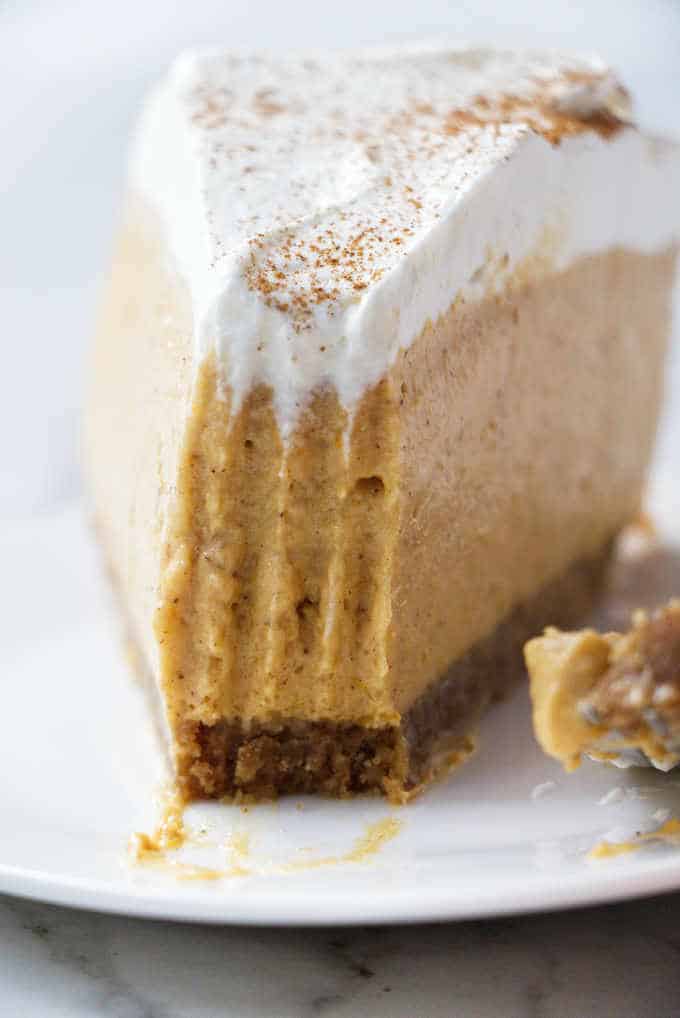 No-Bake Pumpkin Cheesecake Recipe (VIDEO) - Savor the Best