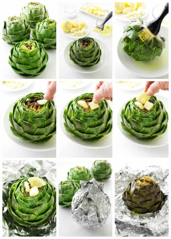 Roasted Artichokes with Garlic Savor the Best