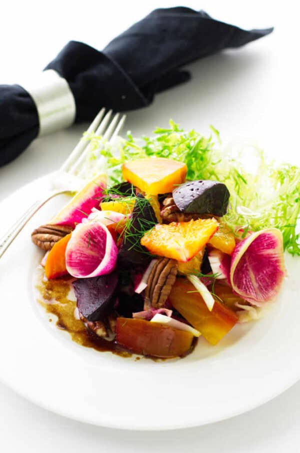 Roasted Beet Salad with Fennel and Radish Savor the Best