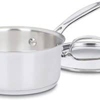 Cuisinart 719-16 Chef's Classic Stainless Saucepan with Cover, 1 1/2 Quart - Silver