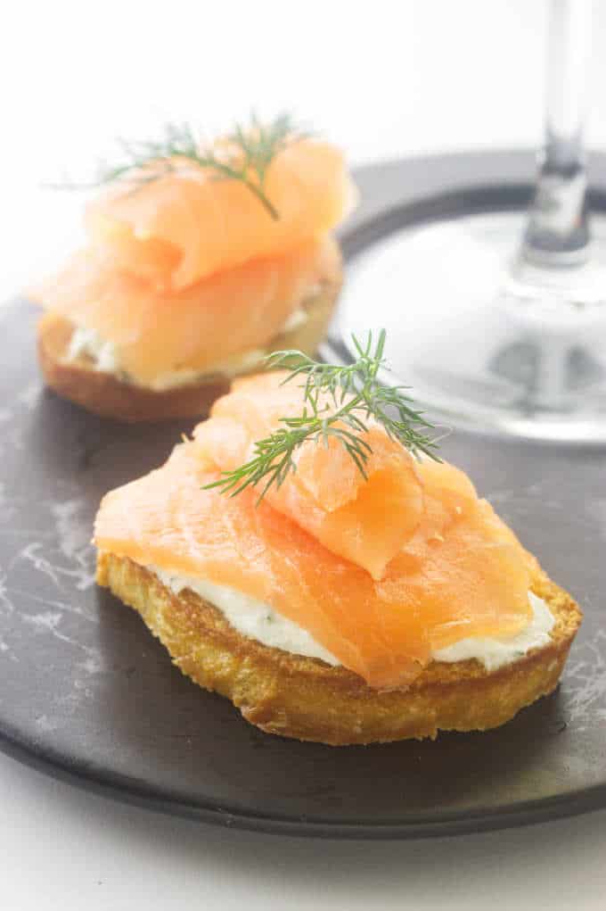 Smoked Salmon Crostini - Savor the Best