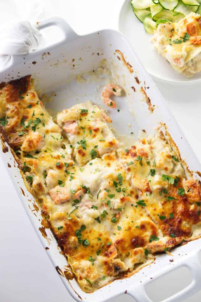 Seafood Lasagna - Savor the Best