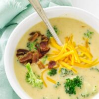 Potato Broccoli Cheddar Soup - Savor the Best