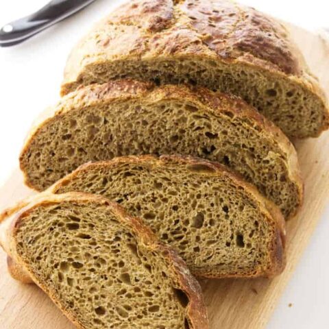 No-Knead Rye Bread - Savor the Best