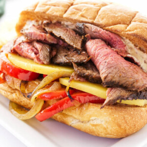 Tri tip sandwich