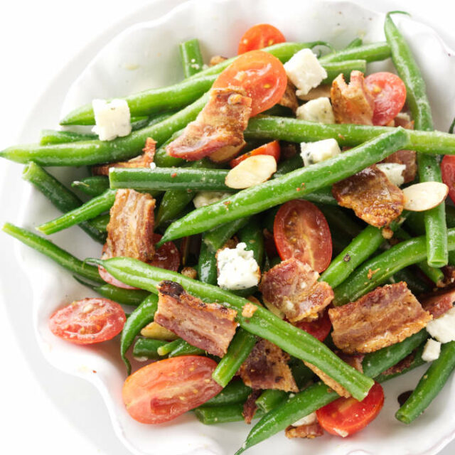 Green Bean Salad with Bacon and Tomatoes Savor the Best