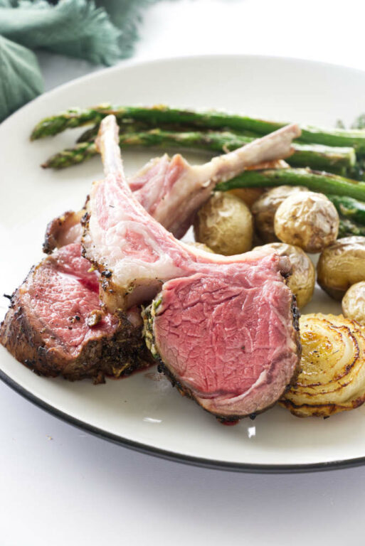 Sous Vide Rack of Lamb with Garlic and Rosemary Savor the Best
