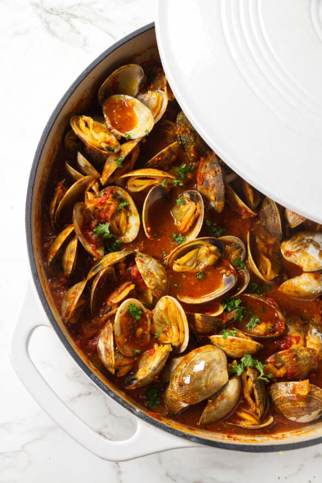 Clams in Red Sauce Savor the Best
