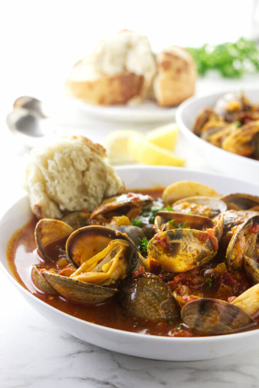 Clams in Red Sauce - Savor the Best