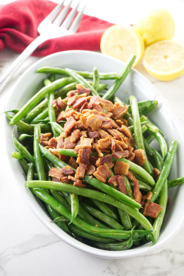Sauteed Green Beans with Bacon Savor the Best