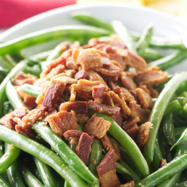Sauteed Green Beans with Bacon Savor the Best