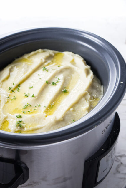 Crockpot Mashed Potatoes for a Crowd - Savor the Best