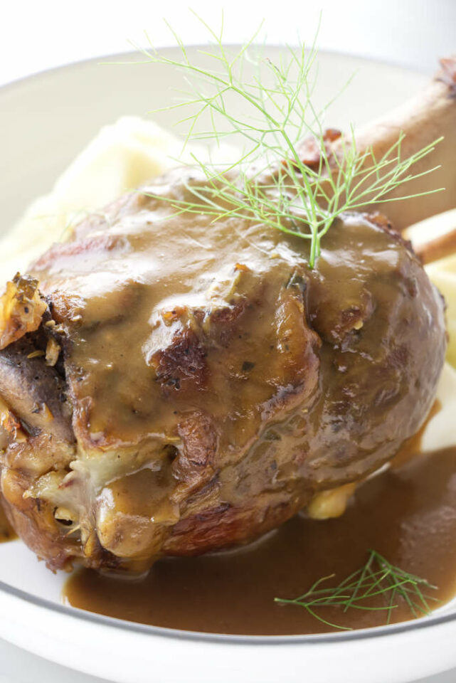 Braised Pork Shanks with Gravy - Savor the Best