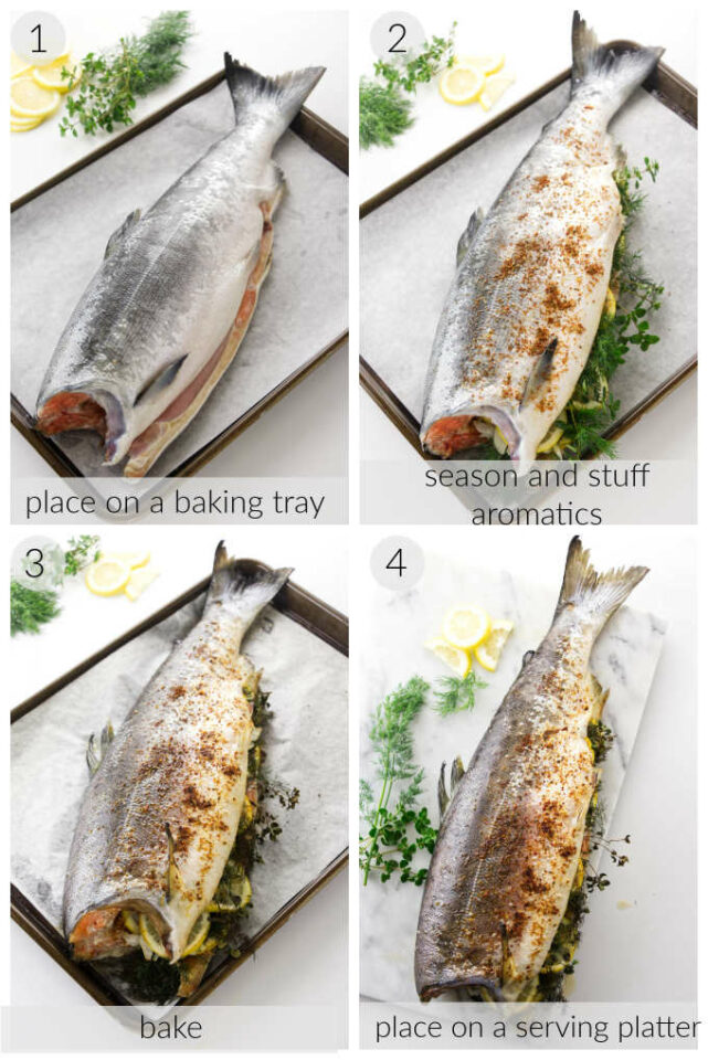 How to Bake a Whole Salmon - Savor the Best