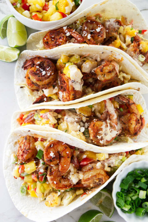 Blackened Shrimp Tacos - Savor the Best