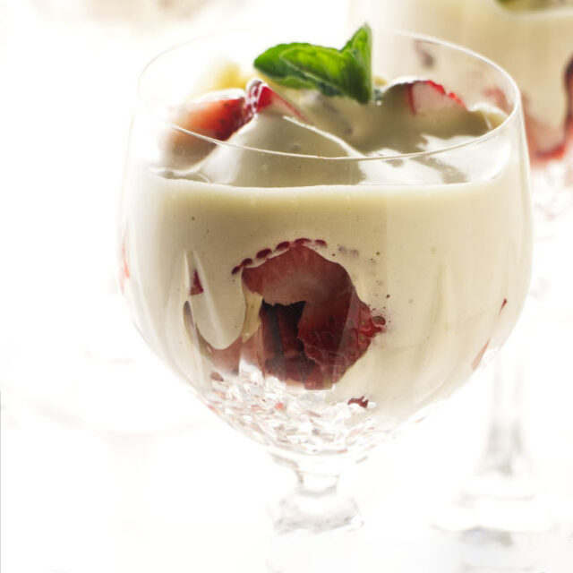 Zabaglione with Strawberries Savor the Best
