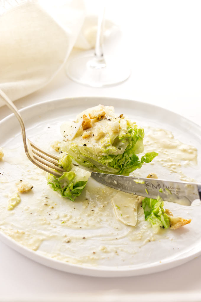 Grilled Little Gem Caesar Salad