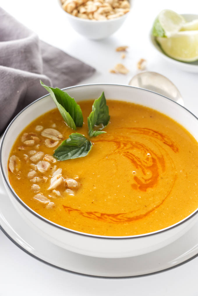 Thai Butternut ginger soup