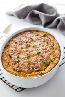 Baked Corn Casserole with Sundried Tomatoes - Savor the Best