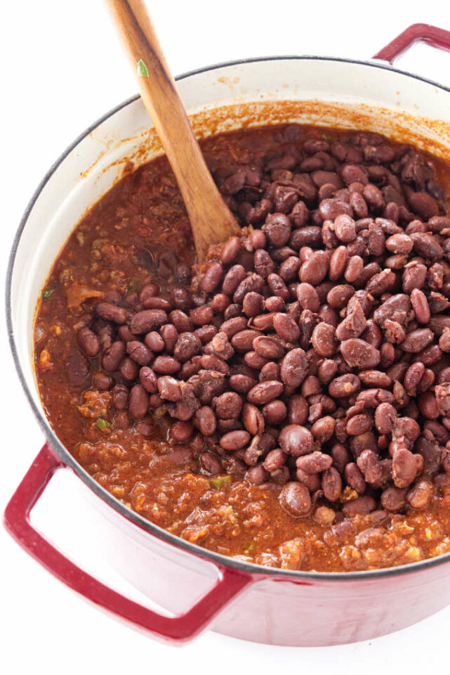 Homemade Chili Beans with Dried Beans Savor the Best