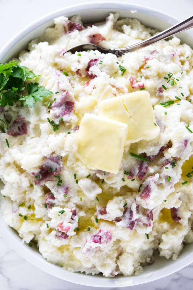 Mashed Red Potatoes with Horseradish - Savor the Best