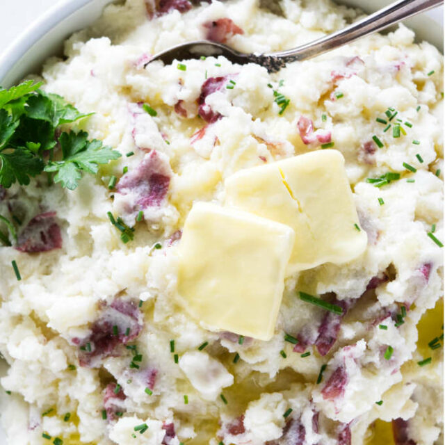 Mashed Red Potatoes with Horseradish Savor the Best