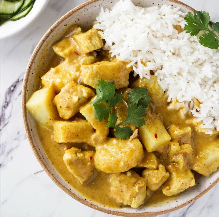 Thai Yellow Curry Chicken and Potatoes - Savor the Best