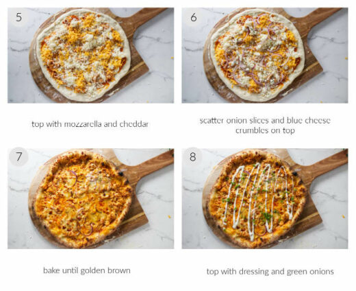 Buffalo Chicken Pizza - Savor The Best