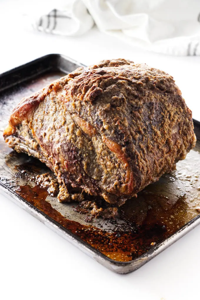 Horseradish Crusted Prime Rib