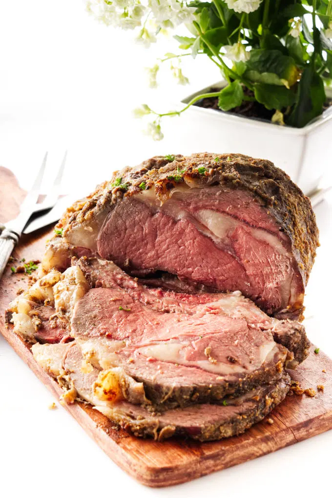 Horseradish Crusted Prime Rib - Amazing!