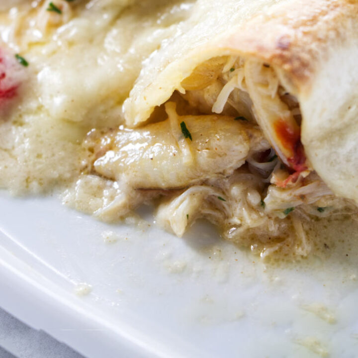 Crab Enchiladas