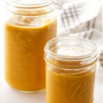 Butternut Squash Pasta sauce in Ball canning jars