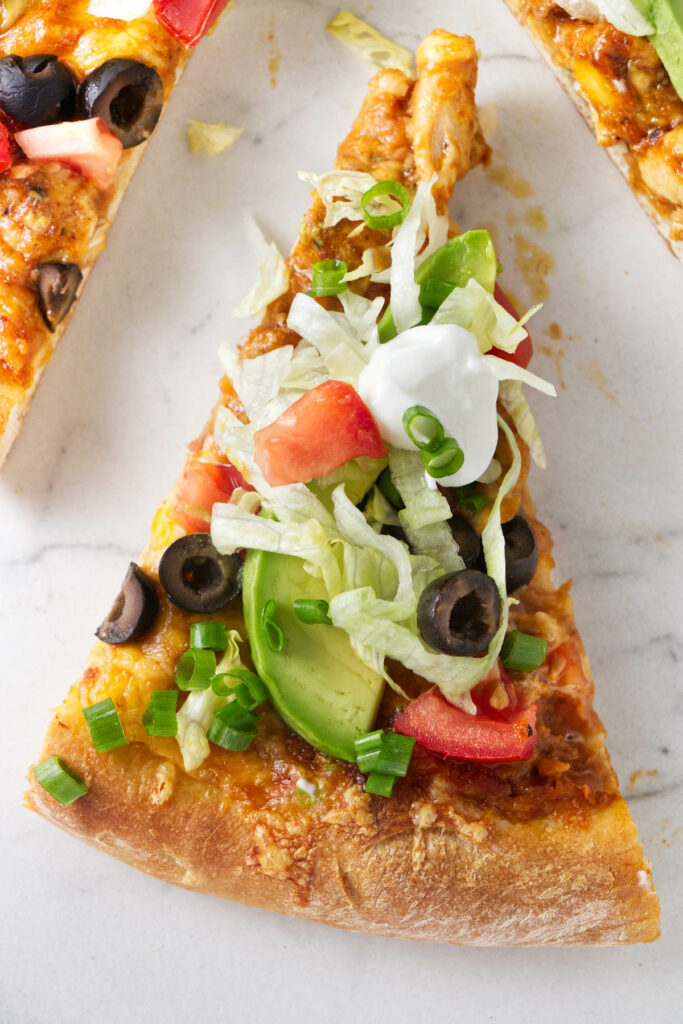 Chicken Taco Pizza - Savor the Best