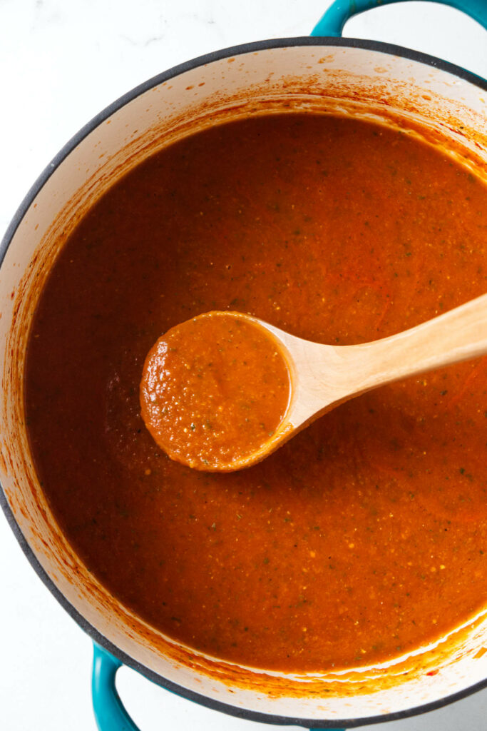 Secret Ingredient Healthy Tomato Basil Soup – A Simple Palate