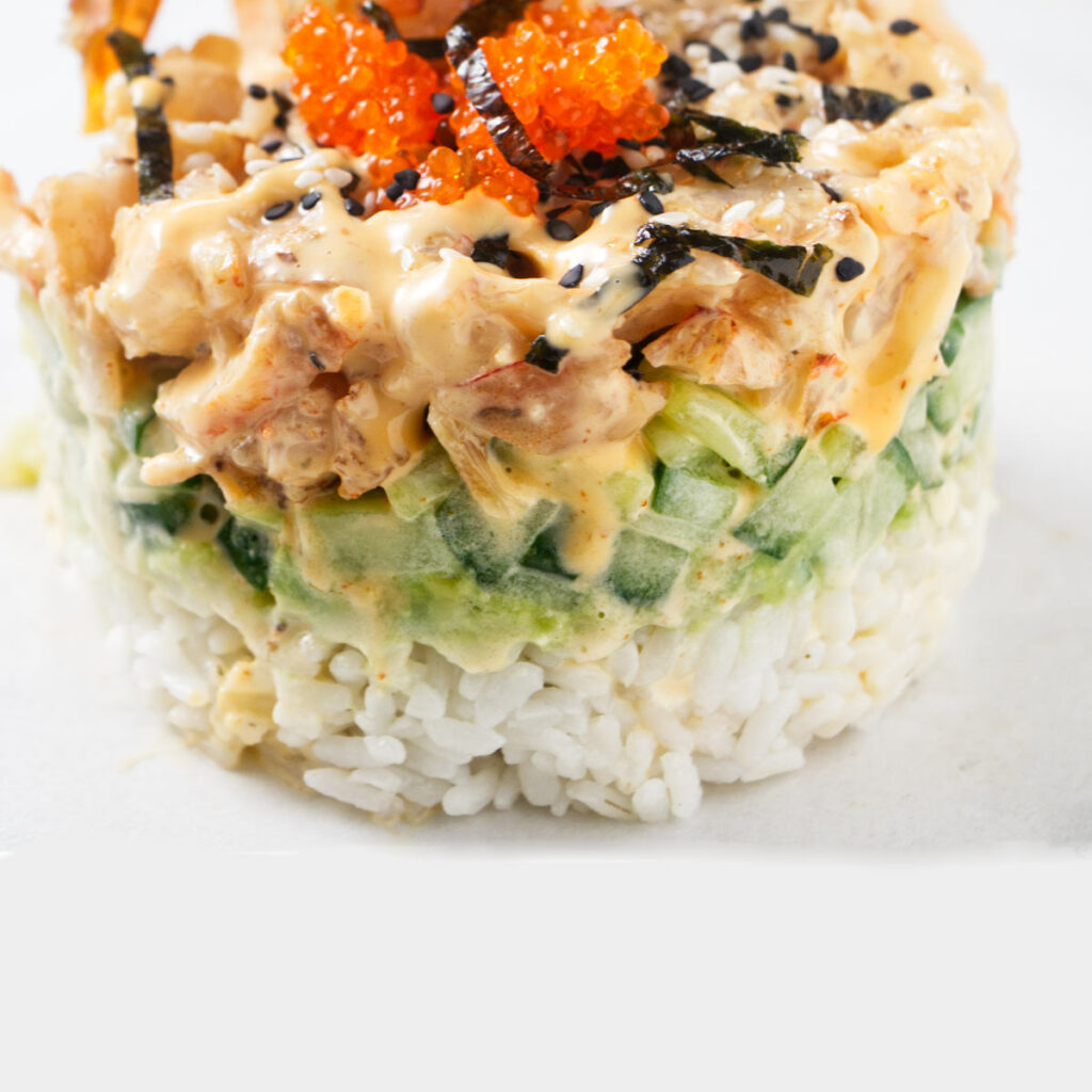 Spicy Shrimp Sushi Stacks - Savor the Best
