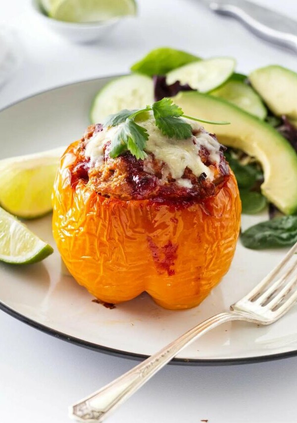 Chicken Stuffed Peppers