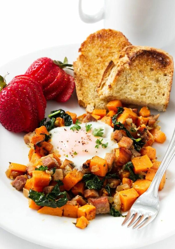 Healthy Sweet Potato Hash