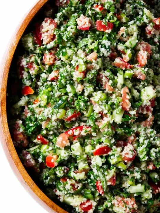 Lebanese Tabbouleh Salad