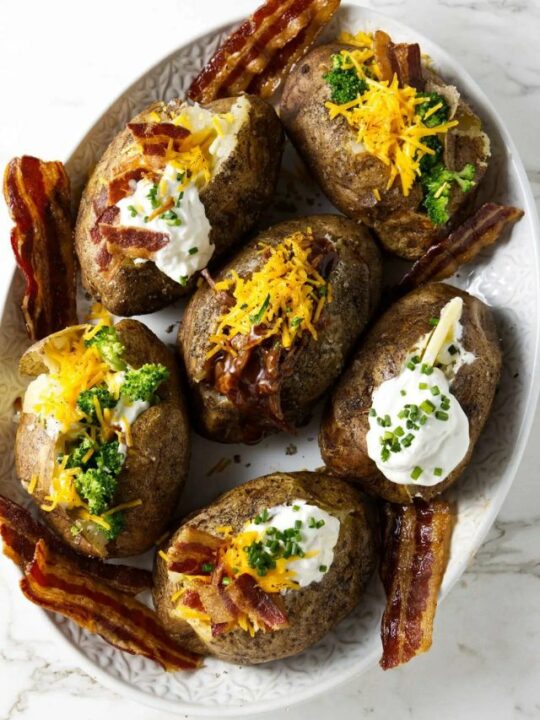 Traeger Baked Potatoes