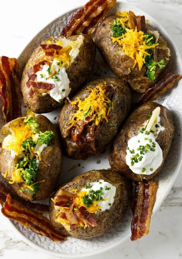 Traeger Baked Potatoes