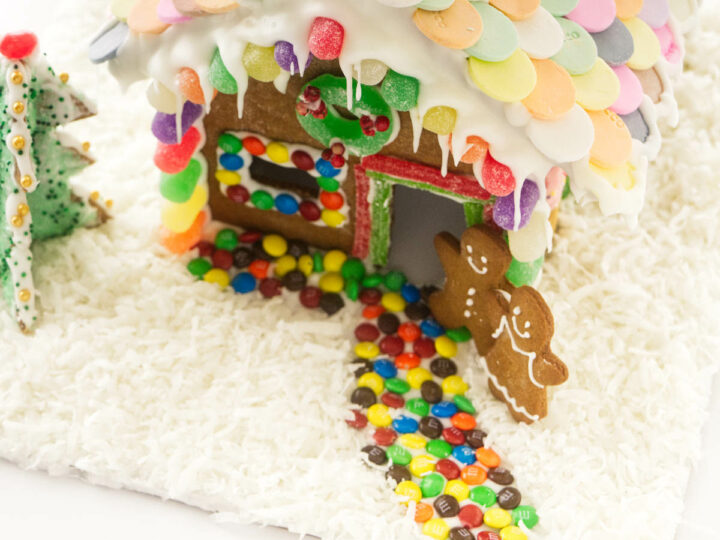 Gingerbread House Recipe (with Template) - Savor the Best