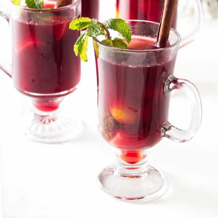 Hibiscus Mint Fruit Punch ~ Yes, more please!