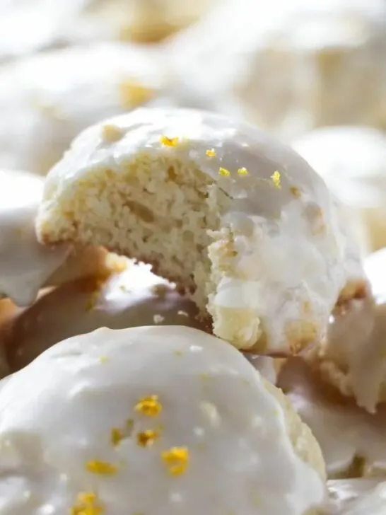 Soft and Chewy Lemon Cookies