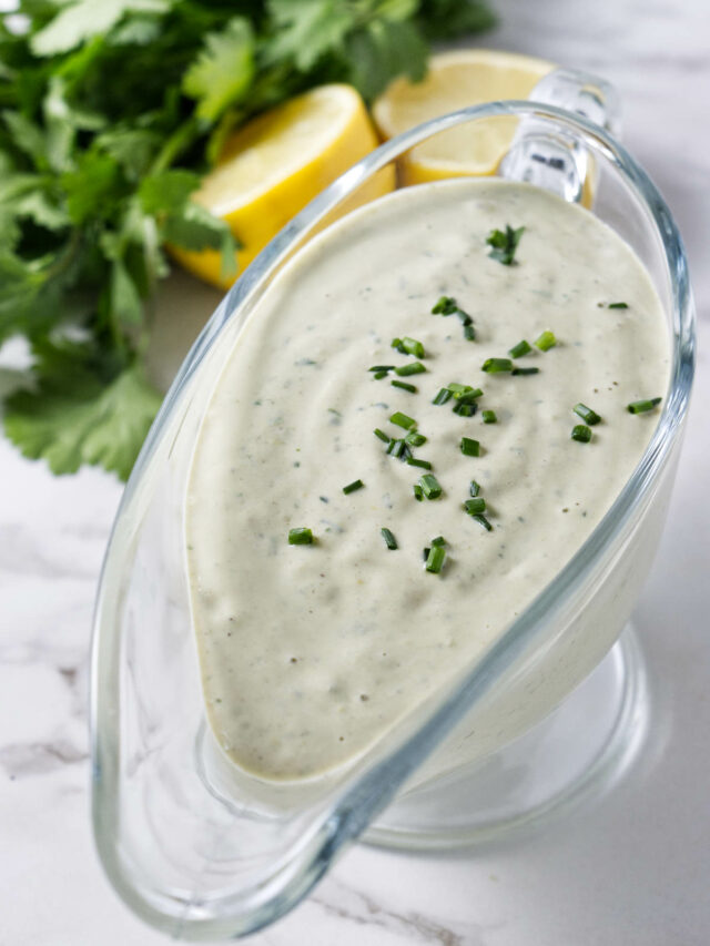 Lemon Herb Tahini Sauce - Savor the Best