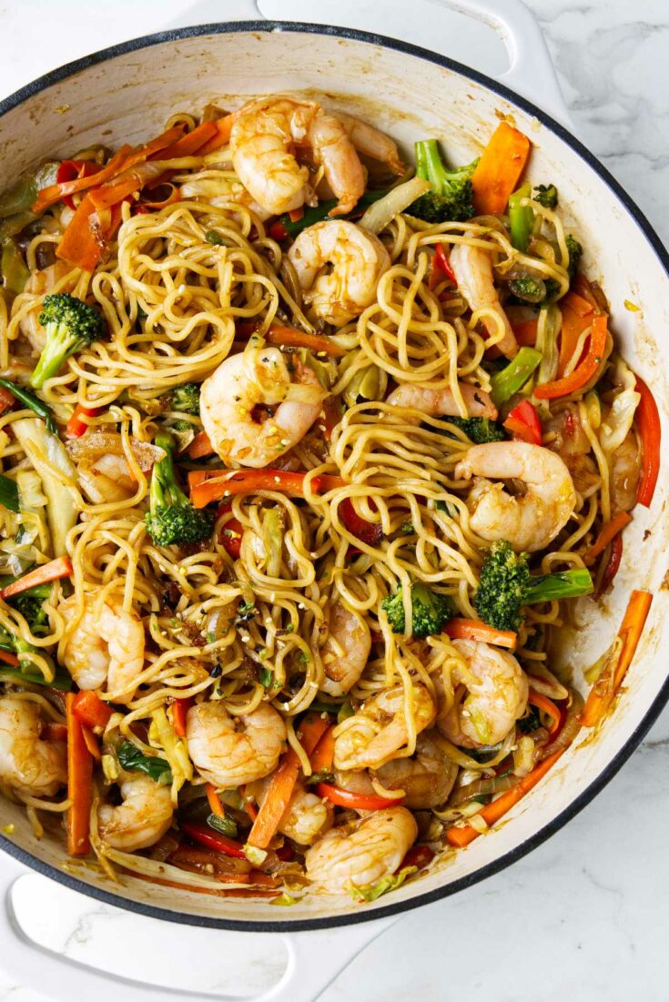 Shrimp Yakisoba - Savor the Best