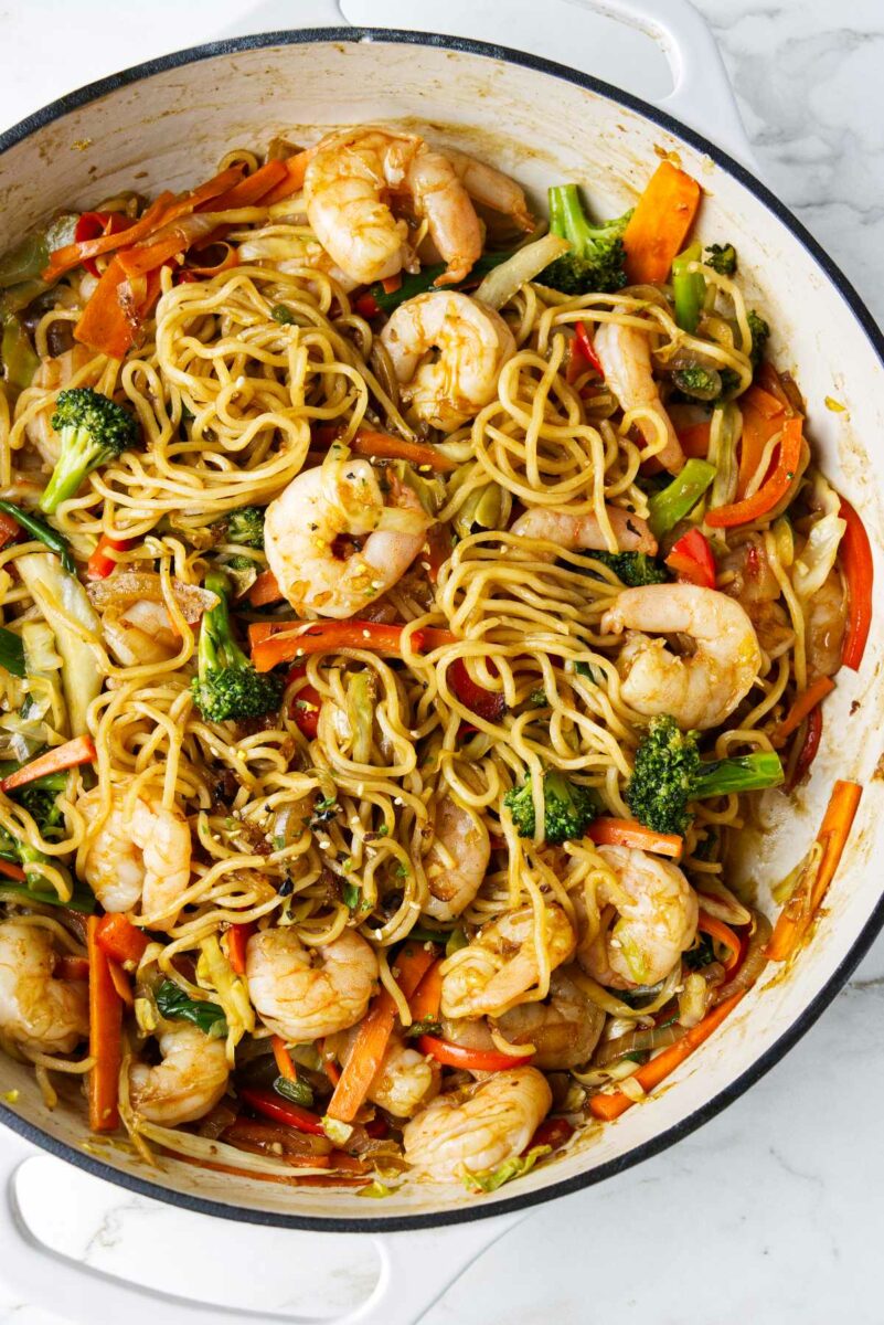 Shrimp Yakisoba Savor the Best