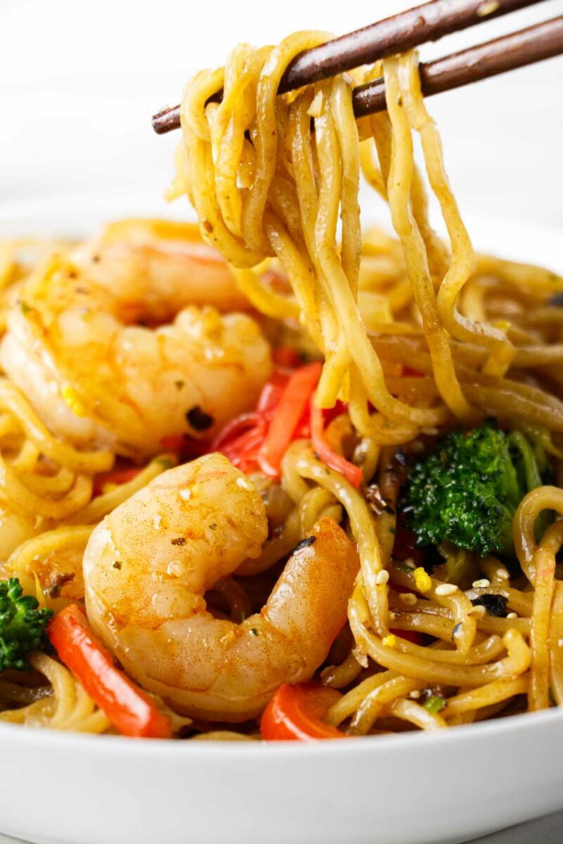 Shrimp Yakisoba - Savor The Best