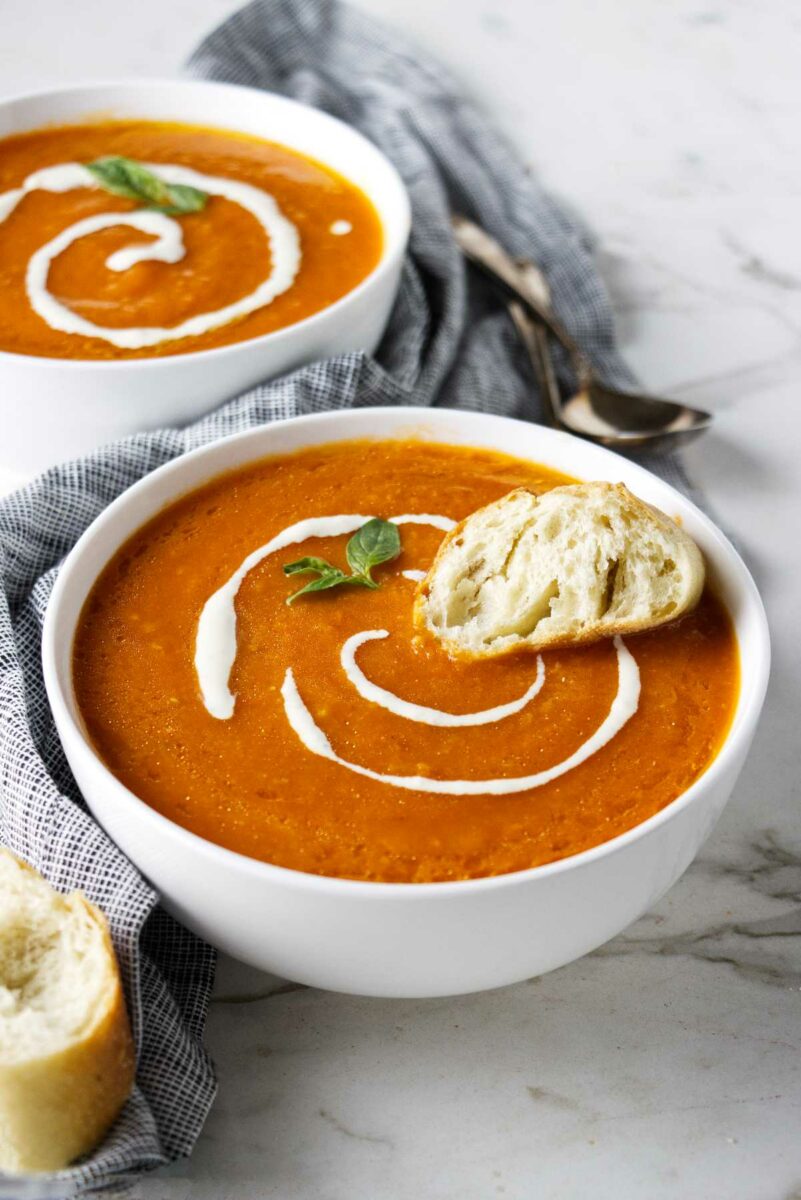 Spicy Tomato Soup - Savor the Best