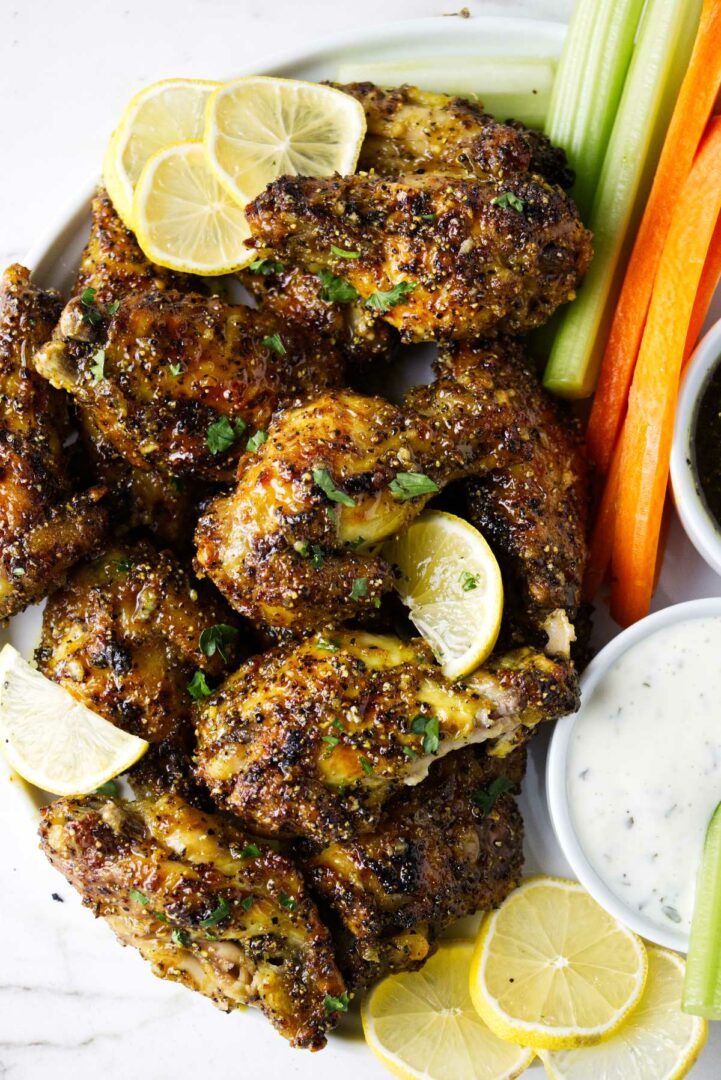 honey lemon pepper wings