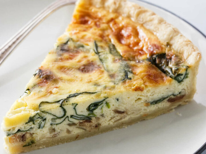 Salmon Quiche with Potato Crust - Savor the Best